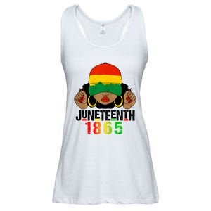 Juneteenth Is My Independence Day Black Women Black Pride Ladies Essential Flowy Tank