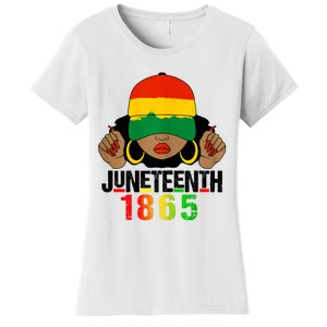 Juneteenth Is My Independence Day Black Women Black Pride Women's T-Shirt