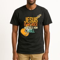 Jesus Is My Rock And That Is How I Roll Christian Tall T-Shirt