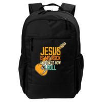 Jesus Is My Rock And That Is How I Roll Christian Backpack