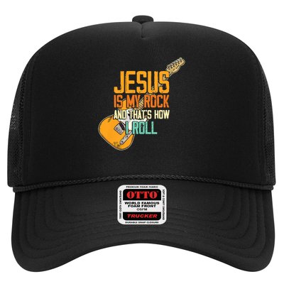 Jesus Is My Rock And That Is How I Roll Christian Hat