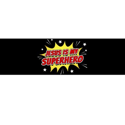 Jesus Is My Superhero – & Adult Christian Faith Comic Bumper Sticker