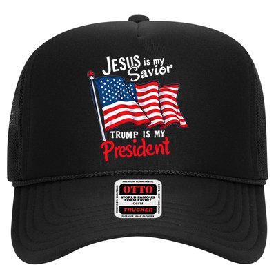 Jesus Is My Savior Trump Is My President Hat