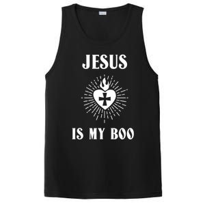 Jesus Is My Boo Funny Christian Halloween Cute Gift PosiCharge Competitor Tank