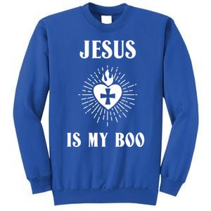 Jesus Is My Boo Funny Christian Halloween Cute Gift Sweatshirt