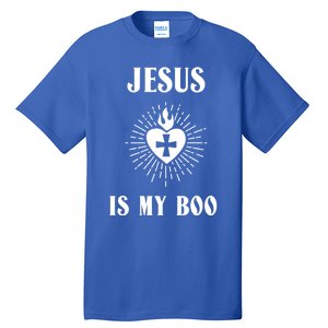 Jesus Is My Boo Funny Christian Halloween Cute Gift Tall T-Shirt