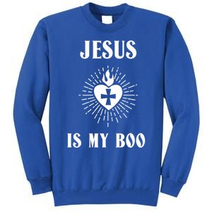 Jesus Is My Boo Funny Christian Halloween Cute Gift Tall Sweatshirt