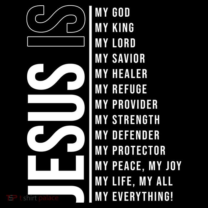 Jesus Is My Lord My Everything Christianity Quote T-Shirt