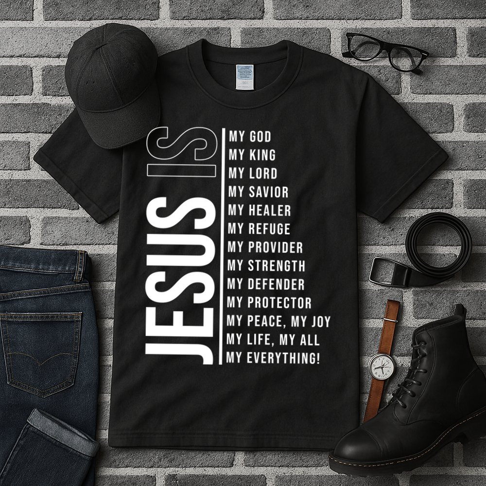 Jesus Is My Lord My Everything Christianity Quote Tall T-Shirt