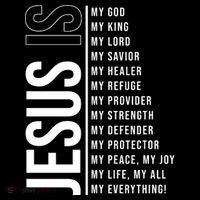 Jesus Is My Lord My Everything Christianity Quote Sustainable Bucket Hat