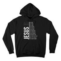 Jesus Is My Lord My Everything Christianity Quote Tall Hoodie