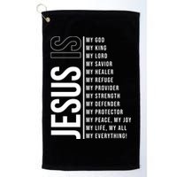 Jesus Is My Lord My Everything Christianity Quote Golf Towel