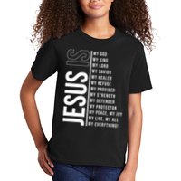 Jesus Is My Lord My Everything Christianity Quote Kids T-Shirt
