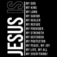 Jesus Is My Lord My Everything Christianity Quote Kids T-Shirt