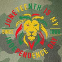 Juneteenth Is My Independence Day Lion Free Ish Since 1865 Legacy Tie Dye Trucker Hat