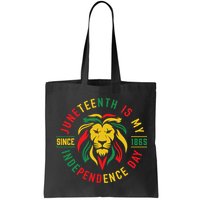 Juneteenth Is My Independence Day Lion Free Ish Since 1865 Bag
