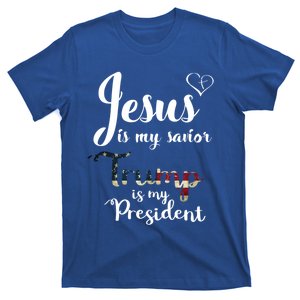 Jesus Is My Savior Trump Is My President Gift T-Shirt