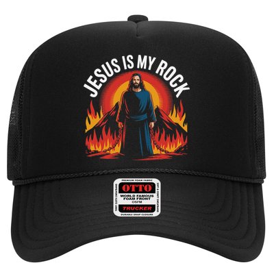 Jesus Is My Rock Religious Christian Biblical Hat