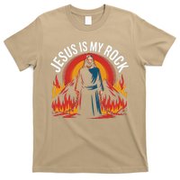 Jesus Is My Rock Religious Christian Biblical T-Shirt