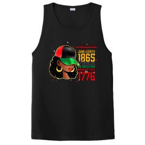 Juneteenth Is My Independence Day Black Women Black Pride PosiCharge Competitor Tank