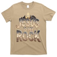 Jesus Is My Rock Religious Christian Biblical T-Shirt
