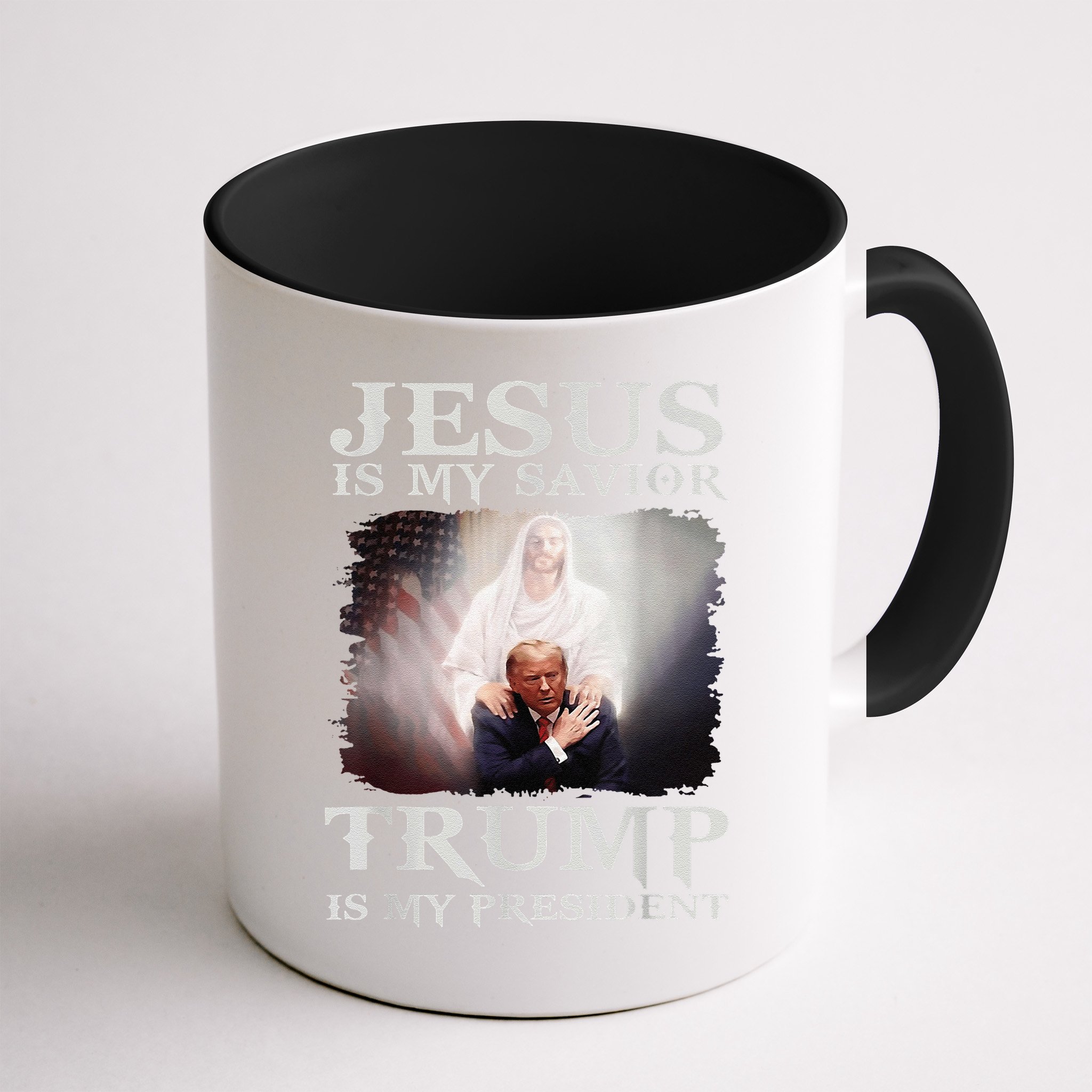Jesus Is My Savior Trump Is My President Mug