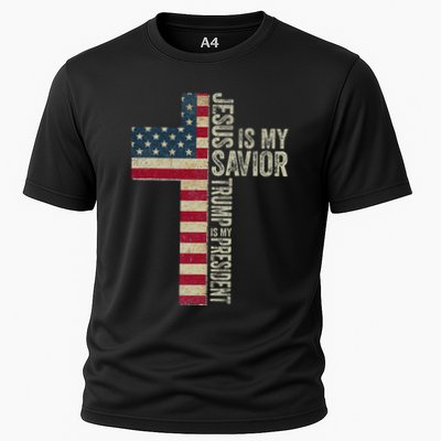 Jesus Is My Savior Trump Is My President Trump 2024 Maga Performance Shirt