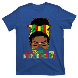 Juneteenth Is My Independence Freedom Day Independence Gift T-Shirt