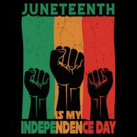 Juneteenth Is My Independence Day Black Queen King Cute Girl Hoodie