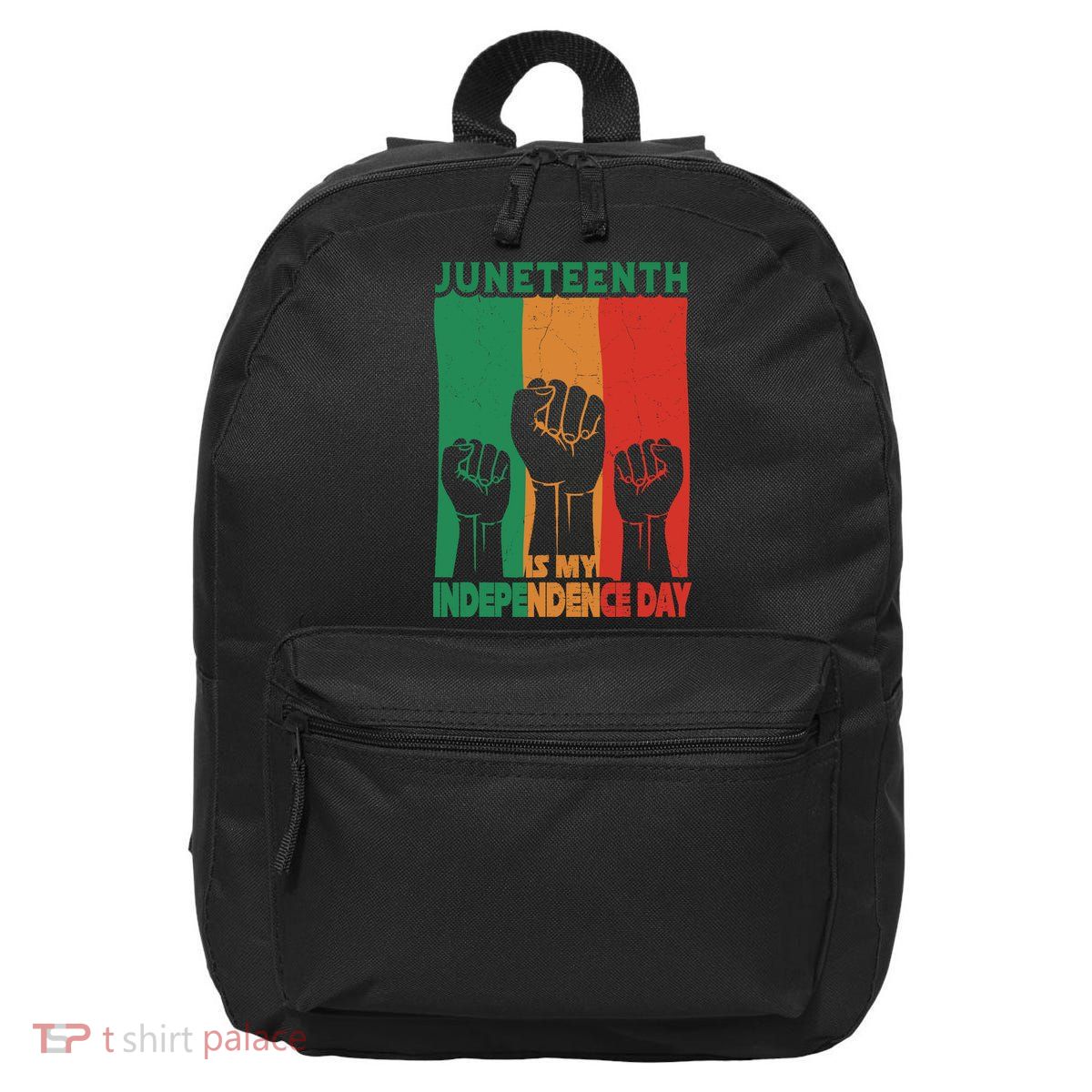 Juneteenth Is My Independence Day Black Queen King Cute Girl 16 in Basic Backpack