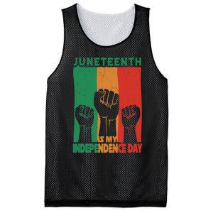 Juneteenth Is My Independence Day Black Queen King Cute Girl Mesh Reversible Basketball Jersey Tank