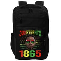 Juneteenth Is My Independence Day Black King Fathers Day Impact Tech Backpack