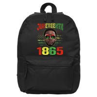 Juneteenth Is My Independence Day Black King Fathers Day 16 in Basic Backpack