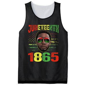 Juneteenth Is My Independence Day Black King Fathers Day Mesh Reversible Basketball Jersey Tank