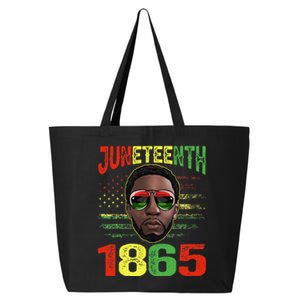 Juneteenth Is My Independence Day Black King Fathers Day 25L Jumbo Tote