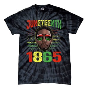 Juneteenth Is My Independence Day Black King Fathers Day Tie-Dye T-Shirt