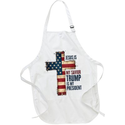 Jesus Is My Savior Trump Is My President Trump 2024 Maga Apron