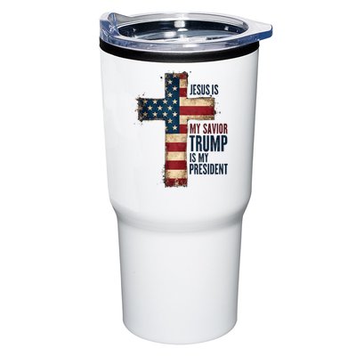Jesus Is My Savior Trump Is My President Trump 2024 Maga Tumbler