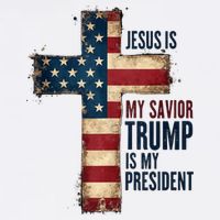 Jesus Is My Savior Trump Is My President Trump 2024 Maga Toddler T-Shirt