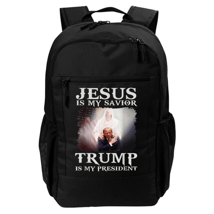 Jesus Is My Savior Trump Is My President Backpack