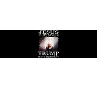 Jesus Is My Savior Trump Is My President Bumper Sticker