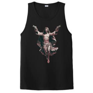 Jesus Is My Savior Christian Love Cute Gift PosiCharge Competitor Tank