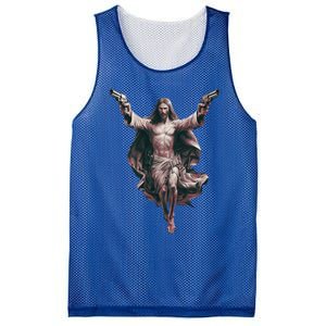 Jesus Is My Savior Christian Love Cute Gift Mesh Reversible Basketball Jersey Tank