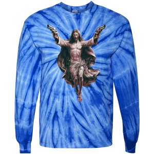 Jesus Is My Savior Christian Love Cute Gift Tie-Dye Long Sleeve Shirt