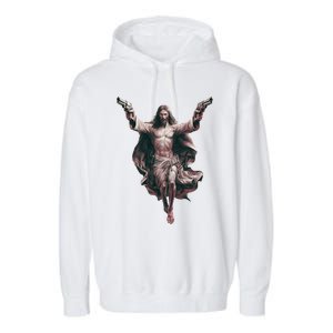 Jesus Is My Savior Christian Love Cute Gift Garment-Dyed Fleece Hoodie