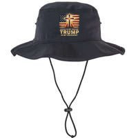 Jesus Is My Savior Trump Is My President Biblical Bucket Hat