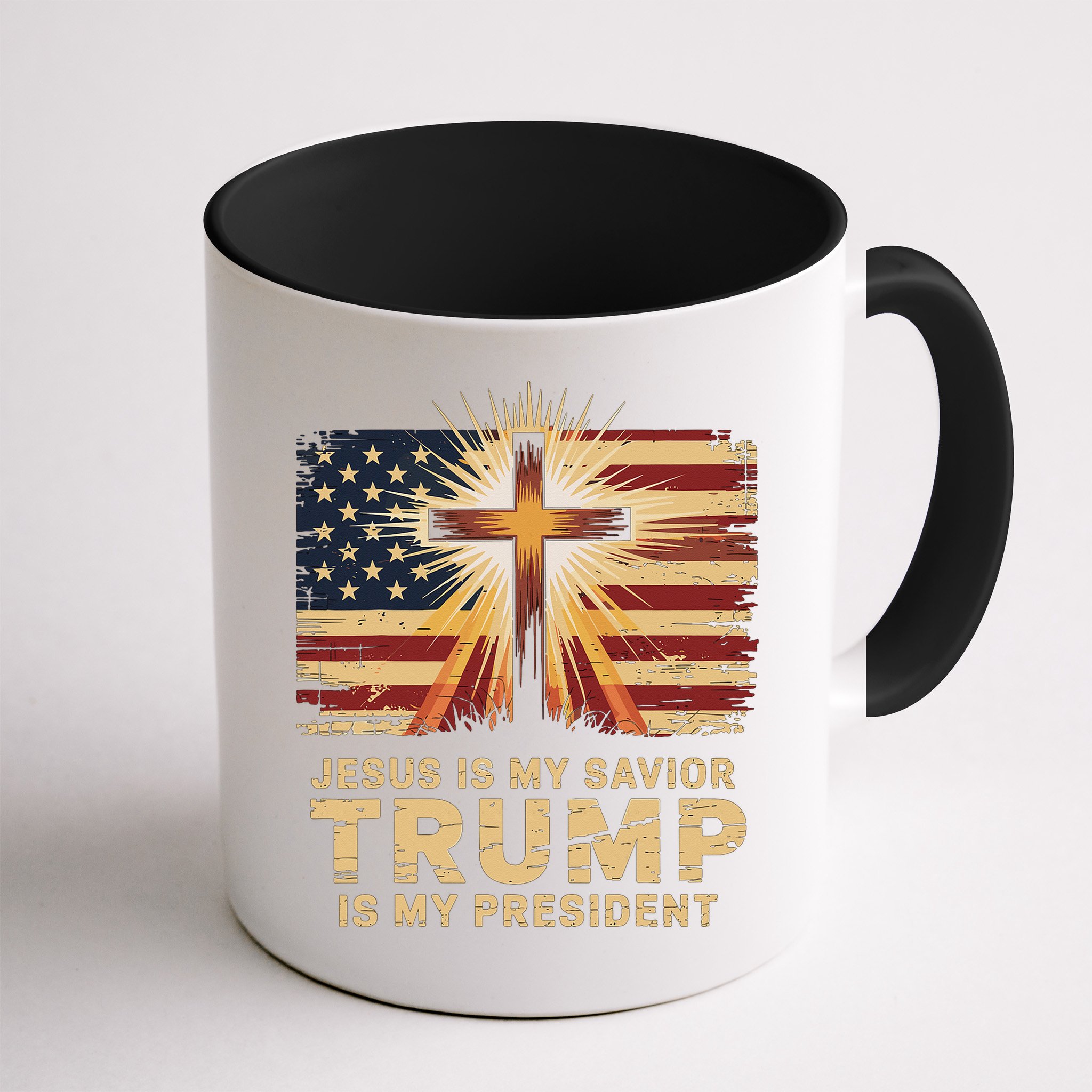 Jesus Is My Savior Trump Is My President Biblical Mug