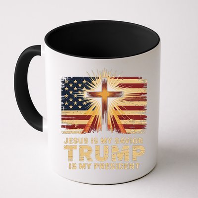 Jesus Is My Savior Trump Is My President Biblical Mug