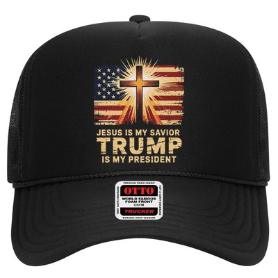 Jesus Is My Savior Trump Is My President Biblical Hat