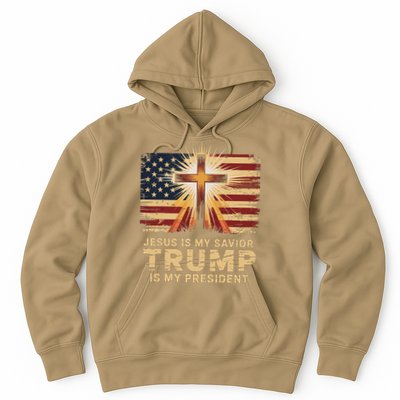 Jesus Is My Savior Trump Is My President Biblical Hoodie
